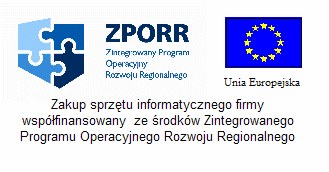 Zakup sprzętu informatycznego współfinansowany ze środków ZPORR